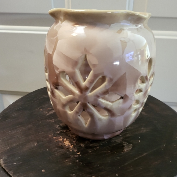 Mitchell Duly Crystalline Porcelain Luminare Candle Holder 6" - Picture 4 of 6